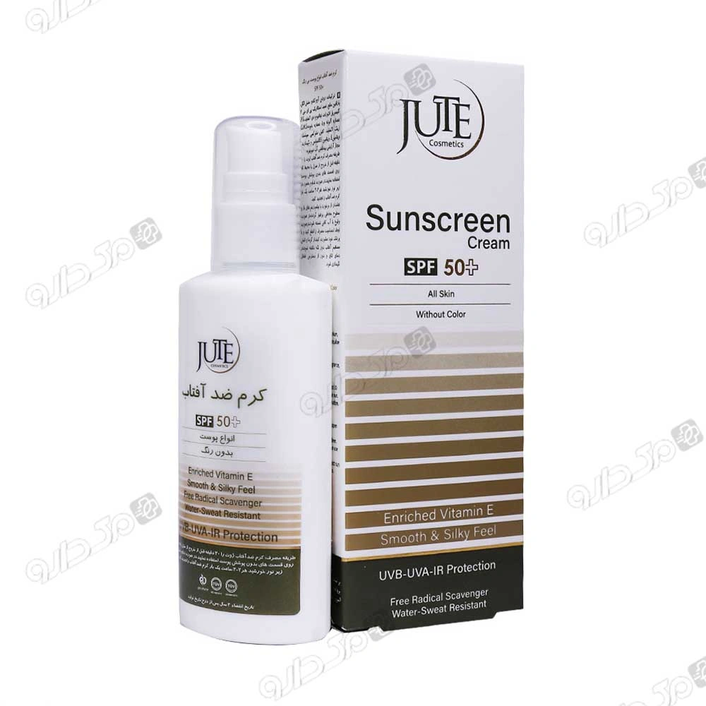 کرم ضد آفتاب SPF50 انواع پوست بی رنگ ژوت